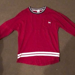 Red Pink crewneck